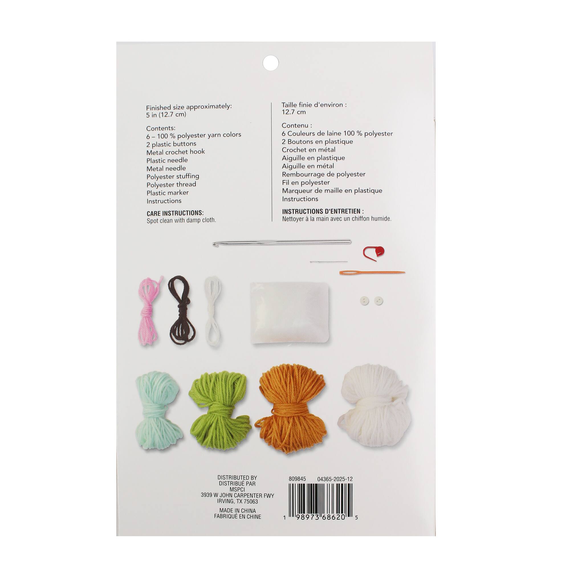 Summer Kawaii Bunny Crochet Kit by Loops & Threads®